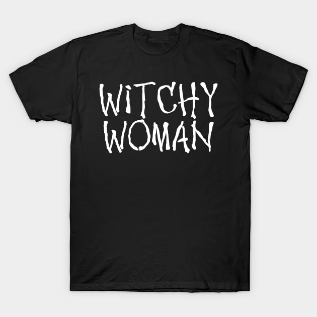 Wiccan Occult Satanic Witchcraft Witchy Woman T-Shirt by Tshirt Samurai